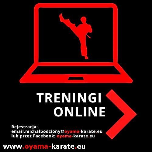 Treningi Online Treningi online dla zawodników Oyama Karate Katowice,Podlesie, Ligota, Panewniki, i Gliwice