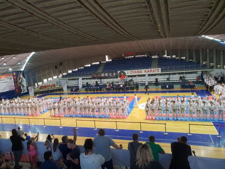 Mistrzostwa Makroregionu Poludnie Sosnowiec 2018 Oyama Karate PFK