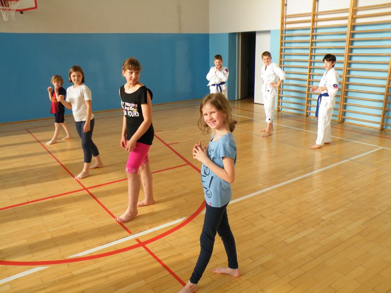 przerwa w Treningu Karate