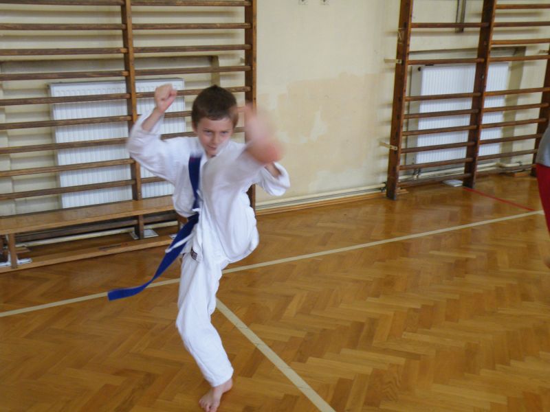 Młody karateka